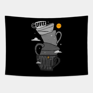 Coffee Addict Tapestry