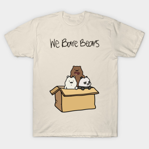 we bare bears t shirt design