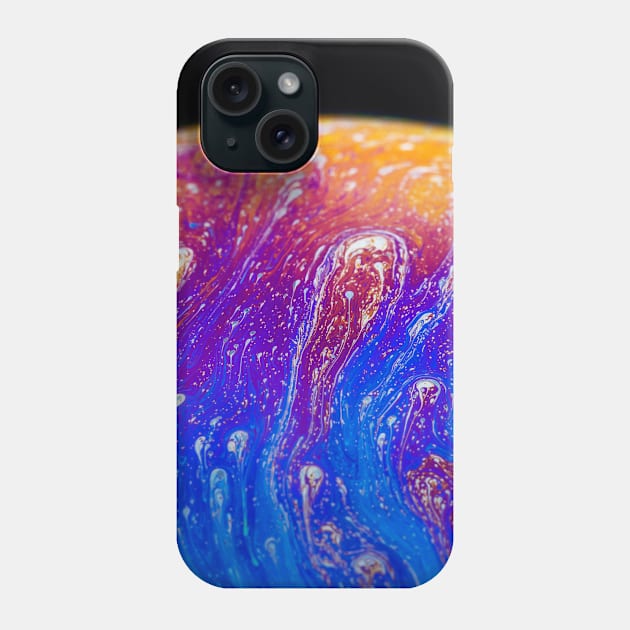 Soap Bubble Close Up Phone Case by philippemx