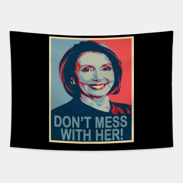 don't mess with nancy Tapestry by joyTrends
