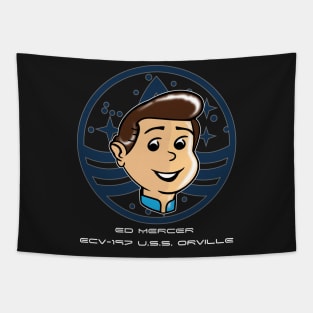 CAPT. MERCER USS ORVILLE Tapestry