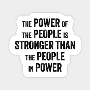 Power of The People Magnet