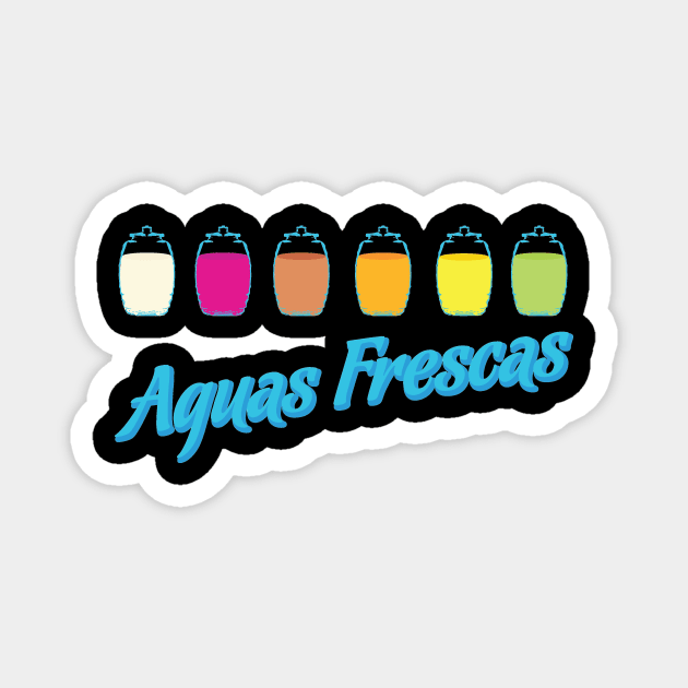 Aguas Frescas Magnet by mikelcal