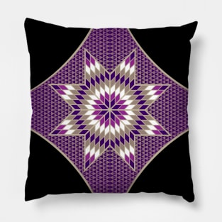 Morning Star "Purple" Pillow