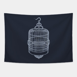 bird case Tapestry