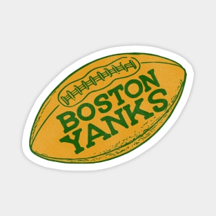 Defunct Boston Yanks Football Team Magnet