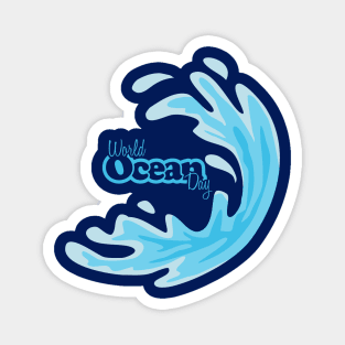 World Ocean Day June 8 Magnet