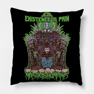 masticis humanis E.I.P. throne Pillow