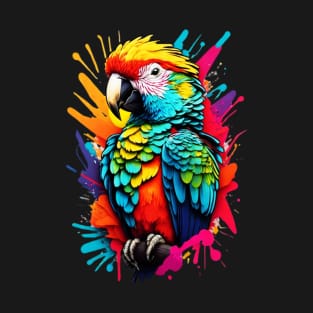 Colorful Parrot T-Shirt