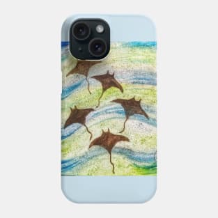 Manta Ray Surf Phone Case