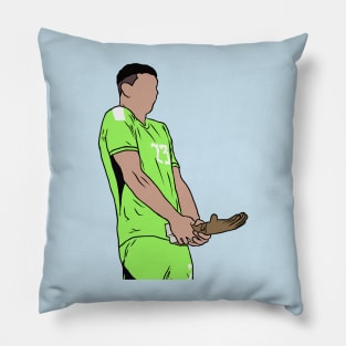 Emiliano Martinez Funny Celebration Pillow