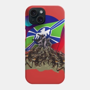 Starship Troopers on a Hill Phone Case