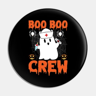 Boo Boo Crew Nurse Shirts Halloween Nurse Shirts for Women Pin