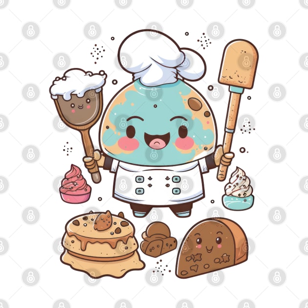 Channeling my inner kawaii baking pro today by Pixel Poetry
