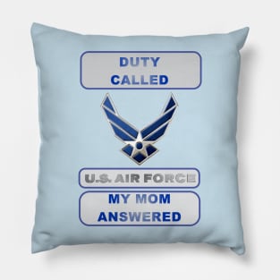 DutyCalledAirForce Mom Pillow