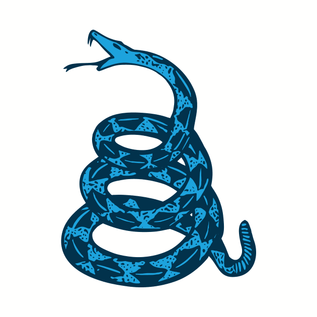 Grassless Blue Gadsden Snake by pelagio