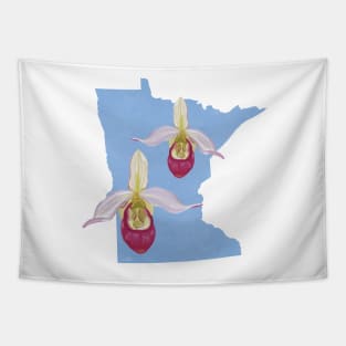 Minnesota Showy Lady's Slippers Tapestry