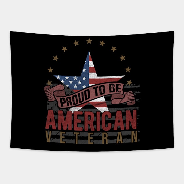 American Veteran Tapestry by Cooldruck