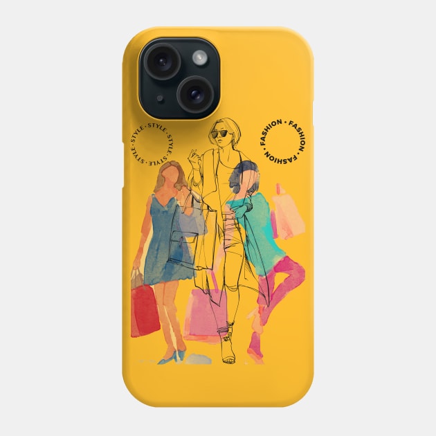 style fashion Phone Case by AMINOS ART