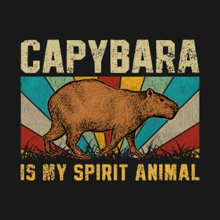 Capybara Is My Spirit Animal T-Shirt