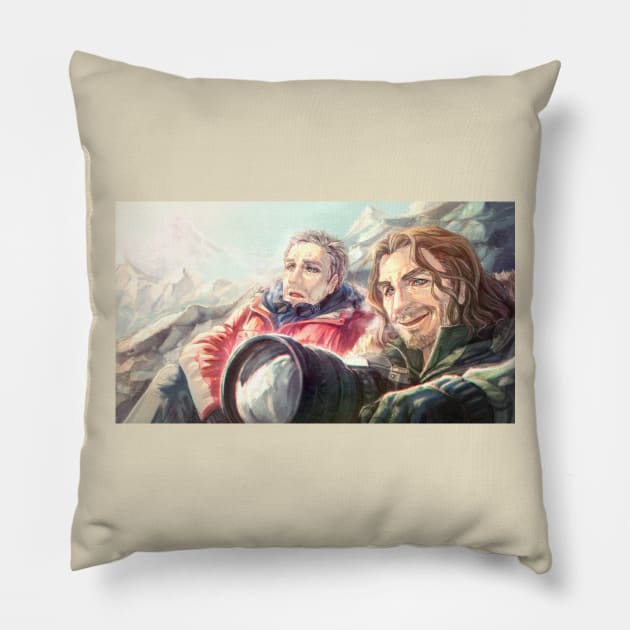 The Secret Life Of Walter Mitty Pillow by ArashiC