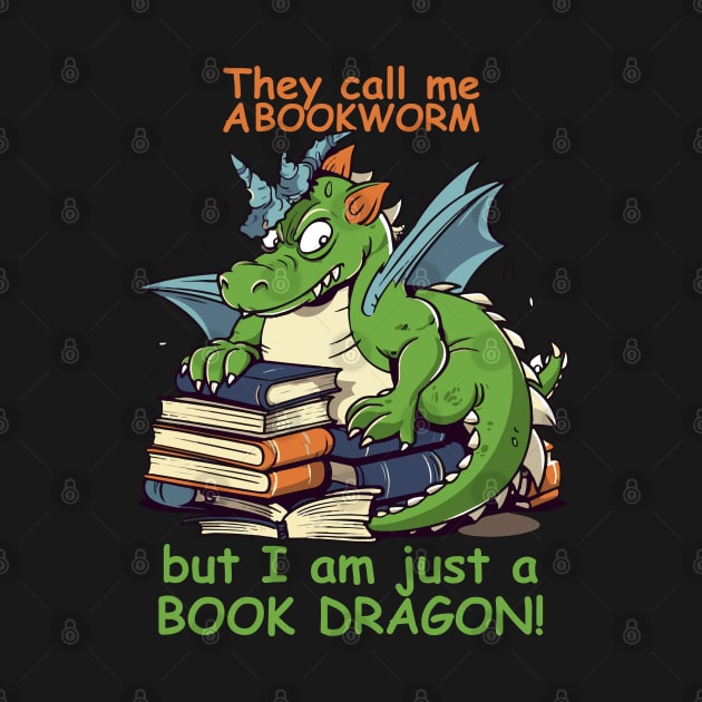 Bookworm? Book Dragon! by tatadonets