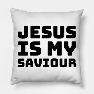 Jesus Is My Saviour - Christian Faith Pillow