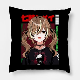 Nanashi Mumei Emo Twintail Pillow