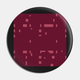 Dark Orthogonal pattern  - Warm Red Pin