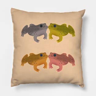 Bullfrog Buddies (Citrus Oat) Pillow