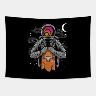 Astronaut Skate HEX Coin To The Moon Crypto Token Cryptocurrency Wallet Birthday Gift For Men Women Kids Tapestry