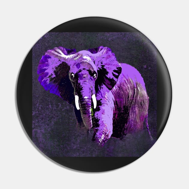 ELEPHANT PURPLE VIOLET SPARKLE Pin by Overthetopsm