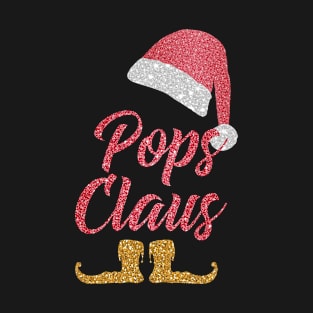 Funny Santa Pops Claus Merry Christmas Gifts for Men Women T-Shirt