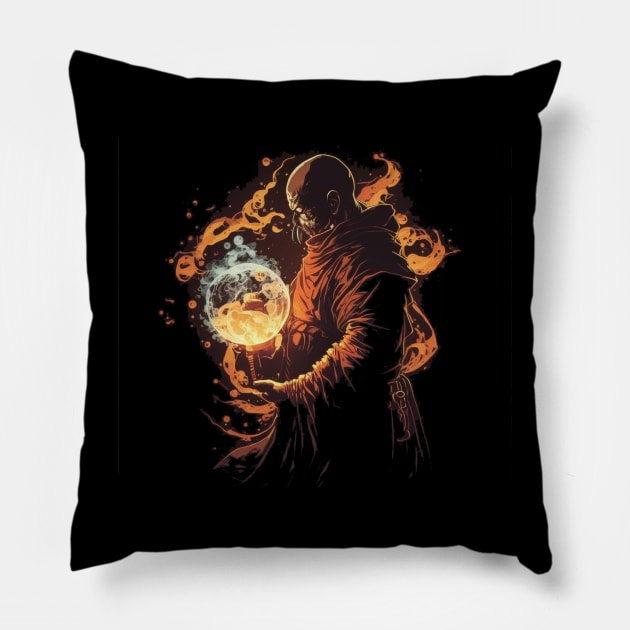 monk Pillow by Trontee