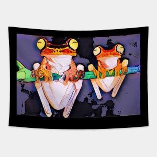 frog art Tapestry