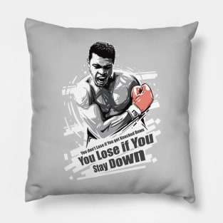 The Greatest Boxing Quotes Pillow