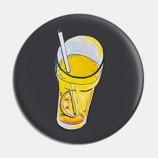 Glass of Lemonade Pin