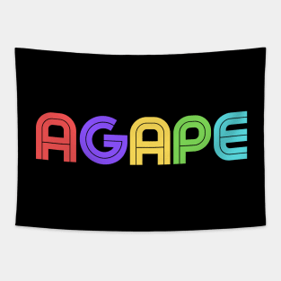 Agape - God's Unconditional Love Tapestry