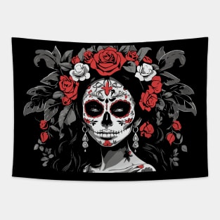 santa muerte Tapestry