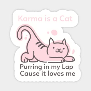 Karma is a Cat Magnet