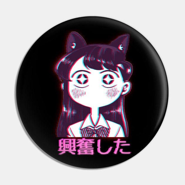 Komi San Aesthetics Bv1 Komi San Wa Komyushou Desu Pin Teepublic She's just really bad at communicating. komi san aesthetics bv1