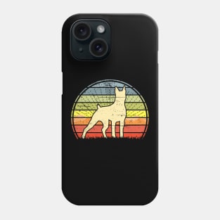 Doberman Sunset Phone Case