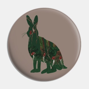 Enchanted Forest Hare Pin