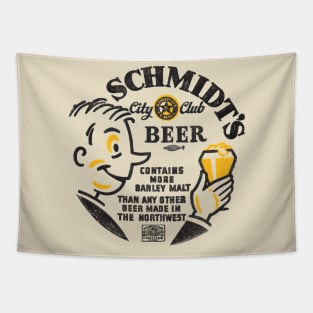 Schmidt's --  Vintage Aesthetic Tapestry