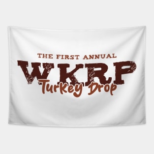 WKRP Turkey Drop Tapestry