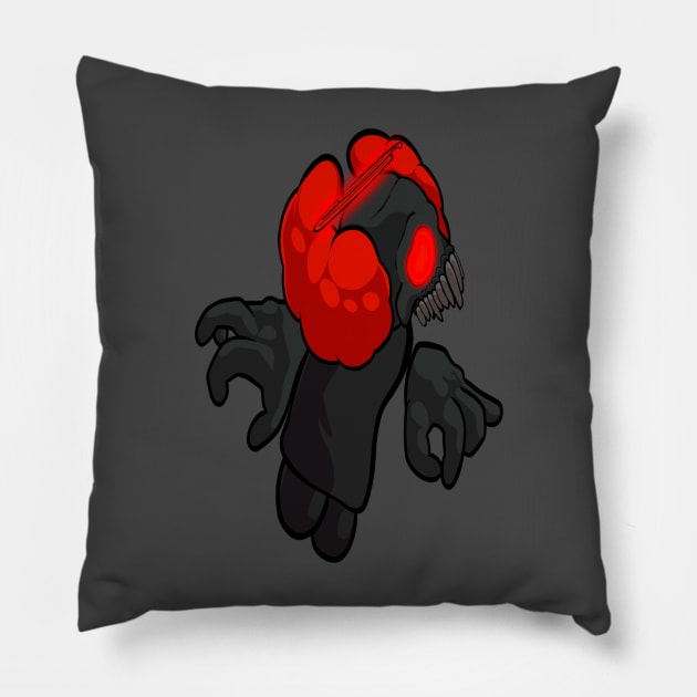 Tricky Demon FNF (Friday Night Funkin) Pillow by Atsuhiro