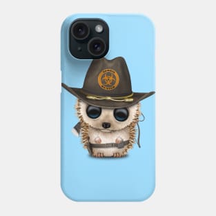 Cute Zombie Hunter Hedgehog Phone Case