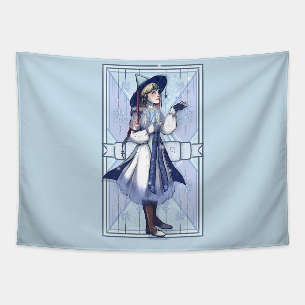 Snow Witch Tapestry by Nenril