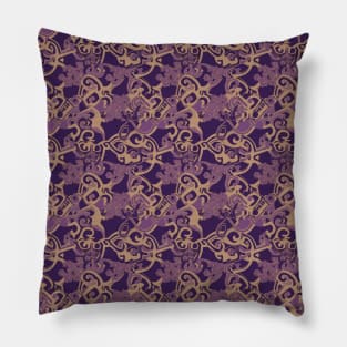 Purple Trendy Pattern V10 Pillow