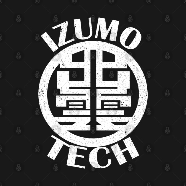 KAIJU No 8 : IZUMO TECH (WHITE & GRUNGE) by FunGangStore